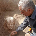 Un sphinx "souriant à fossettes" découvert en Egypte