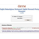 ÖSYM sözleşmeli sağlık personeli yerleştirme sonuçlarını açıkladı