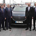 Başkan Altay ve milletvekilleri Aday Tanıtım Programına TOGG ile geldi