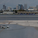 En Floride: des pluies diluviennes causent la fermeture d'un aéroport international