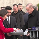 Cumhurbaşkanı Erdoğan Ayasofya'da