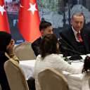 Cumhurbaşkanı Erdoğan depremzede çocukları kabul etti