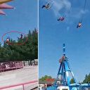 Bursa’da lunaparkta faciadan dönüldü: Salıncaklar birbirine karıştı 17 kişi yaralandı