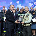 Cumhurbaşkanı Erdoğan Devlet Üstün Fedakarlık Madalyası Tevcih Töreni'nde ödülleri takdim etti