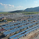 Konteyner kentte yaşam başladı: Nurdağı'nda konteynerlerin yüzde 85'i kuruldu