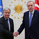 Cumhurbaşkanı Erdoğan BM Genel Sekreteri Guterres ile görüştü