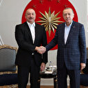 Erdoğan ile Aliyev görüştü