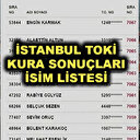 TOKİ İstanbul Başakşehir, Arnavutköy, Esenler kura sonuçları isim listesi
