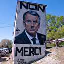 France: La fresque représentant Macron en Hitler repeinte en blanc