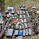 Pençe-Kilit bölgesinde teröristlere ait mühimmat ele geçirildi