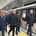 Bakan Karaismailoğlu açılış öncesi Başakşehir-Kayaşehir Metro Hattı'nda incelemelerde bulundu