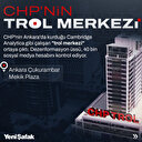 CHP'nin trol merkezi