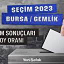 Bursa Gemlik seçim sonuçları 28 Mayıs 2023