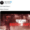 Sanatçı Uğur Işılak'tan Türkiye Yüzyılı vizyonuna destek paylaşımı: Safım Türkiye oyum Erdoğan'a