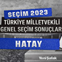 Hatay Seçim Sonuçları 2023: 14 Mayıs Hatay Cumhurbaşkanlığı ve  Milletvekili Seçimi Oy Oranları