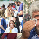 Hatay’da hüzünlü seçim: Okul bahçesinde karşılaşınca gözyaşları sel oldu