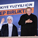 Cumhurbaşkanı Erdoğan'dan balkon konuşması: Açık ara önde bulunuyoruz