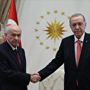Cumhurbaşkanı Erdoğan Bahçeli'yle görüştü