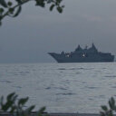 TCG Anadolu Çanakkale Boğazı'ndan geçti