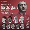Erdoğan hepsine karşı kazandı
