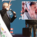Kemal Kılıçdaroğlu'nun Van mitinginde skandal görüntüler: 'Dişe diş kana kan' diyerek teröristbaşı Öcalan lehine sloganlar attılar