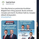 HDP'den Kılıçdaroğlu mitingi için çağrı: Kürdistan bölgelerine geliyor