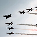 Muhteşem üçlü: Kızılelma, SOLOTÜRK ve Türk Yıldızları Teknofest'te birlikte uçtu