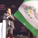 CHP ve HDP'lilerden ortak miting: İmamoğlu zafer işaretiyle selamladı alandan Demirtaş sloganları yükseldi