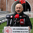 Bakan Karaismailoğlu: Zigana Tüneli'yle yıllık 272 milyon TL tasarruf sağlayacağız