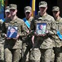 Ukraynalı asker ve avukat Oleksandr Polivodsky için Kiev'de cenaze töreni düzenlendi