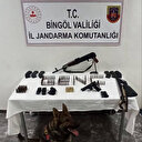 Dedektör köpek tespit etti: Bingöl'de silah ve mühimmat ele geçirildi
