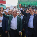 Çavuşoğlu ve Oğan Antalya'da: Yağlı Pehlivan Güreşlerini takip ettiler