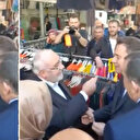 Esnaf ziyareti yapan Babacan bir kez daha vatandaşın tepkisiyle karşılaştı: Güneşi bıraktınız çöplükte yer arıyorsunuz