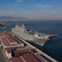 TCG Anadolu İzmir'e geldi