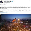 Kaftancıoğlu'dan Gezi vandalizmli 'ayaklanma' paylaşımı