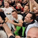 Galatasaray soyunma odasında şampiyonluk kutlaması: Aşkın olayım