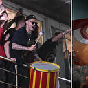 Galatasaray şampiyonluğu taraftarıyla kutladı