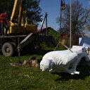 Ukraine: destruction de monuments et vestiges soviétiques