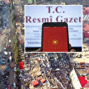 Resmi Gazete'de yayımlandı: Deprem bölgesindeki üç il sanayi alanı ilan edildi