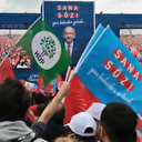 Yedili koalisyonun Maltepe mitinginde de HDP flamaları sallandı