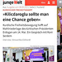 Kılıçdaroğlu'na şans verilmeli diyen PKK Dış İlişki Komitesi üyesi: Güvenlik gereği fotoğraf ve videolardan kaçınıyoruz çünkü MİT, SİHA'larla bizi hedef alıyor