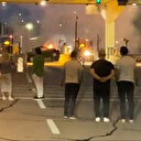 TEM'de gişelere çarpan otomobil alev topuna döndü: Sürücü 1.84 promil alkollü çıktı