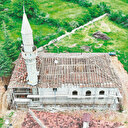 Tarihi cami aslına uygun ihya ediliyor