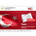 Resmi Gazete kararları: Bugünkü Cumhurbaşkanı kararnamesinde neler var?