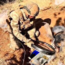 Irak'ın kuzeyinde teröristlere ait mühimmat ele geçirildi