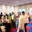 Diyanet İşleri Başkanı Ali Erbaş aileleriyle hacca gelen çocuklarla buluştu