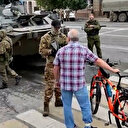 Rus vatandaş Wagner askerlerini azarladı: "Siz neden burada ortalığı karıştırıyorsunuz?"