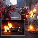 Bir gencin polisin ateşiyle ölümü Fransa'yı karıştırdı: Çok sayıda araç ateşe verildi