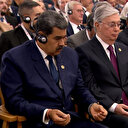 Maduro Külliye'deki törende el açıp duayı dinledi
