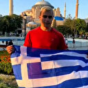 Yunan vatandaştan Ayasofya'da provokasyon: Ayasofya her zaman bir kilise olacak 